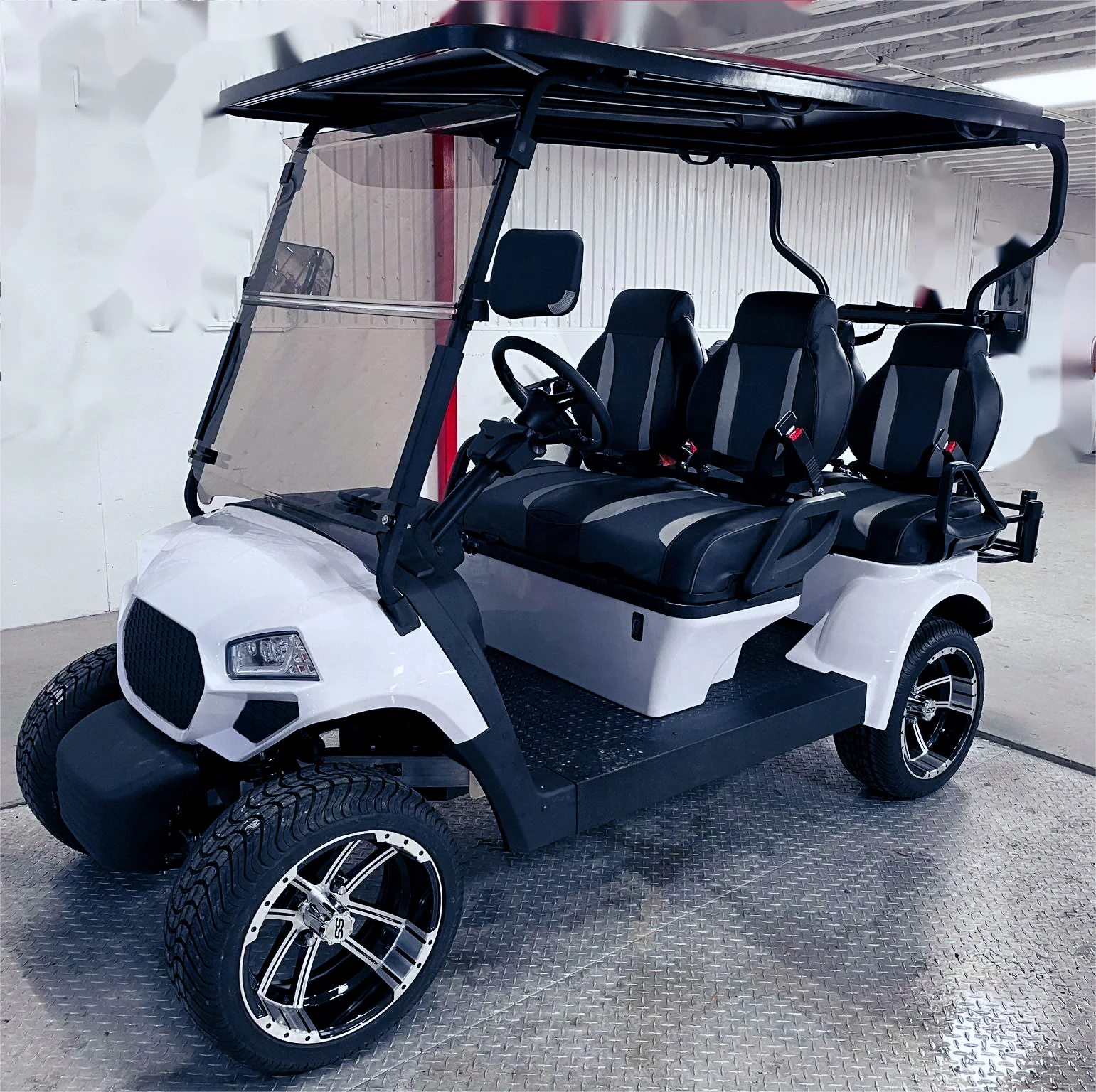 Professional Manufacture Vehicle 4 Seats 48V Lithium Battery 5KW Motor Mini Club Carts Vintage Golf Electric Car