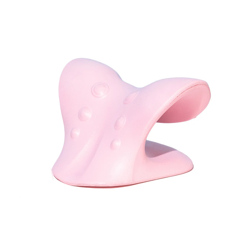 EVA Neck Massage Pillow Manual Neck Massager Gravity Finger Pressure Pillow Cervical Pain Relief Tool