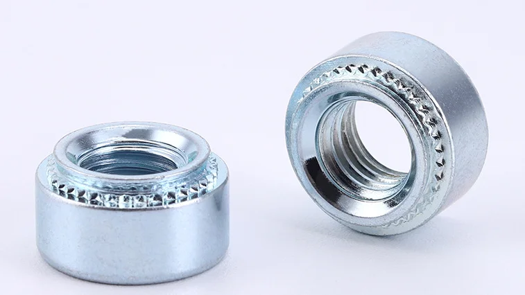 m4 m6 m3 m5 pem hex clinching nutcarbon Steel Cls-M4-2 Pem Fastener Stainless Steel Round Clinch Nut m6