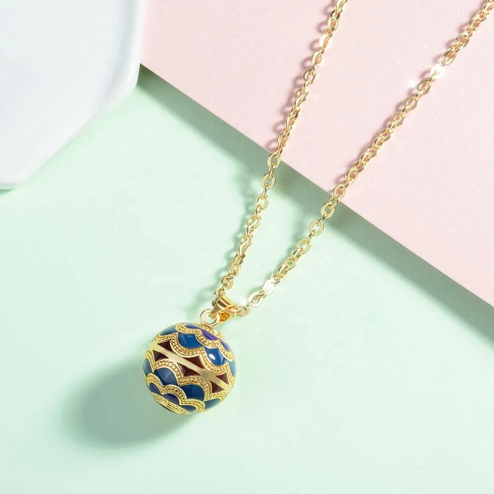 Llamadores De Angeles En Plata Angel Chimes Pregnancy Bola Mexican Pendant