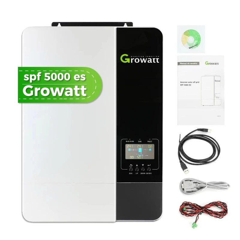 Growatt 5kw Off grid hybrid inverter growatt Low Frequency Inverter 120/240Vac Off Grid Solar Inverter
