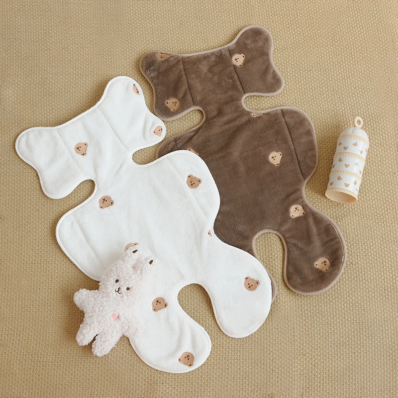 Four Seasons Universal Breathable Reusable Anti-slip Baby Pram Liner Stroller