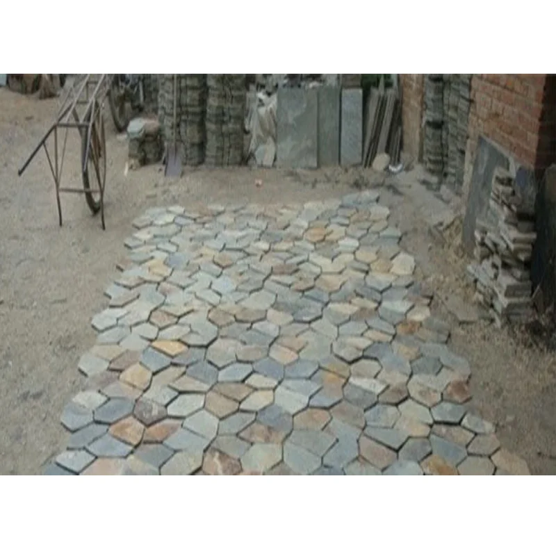 Slate garden stepping pavements,courtyard road paving stone wholesale