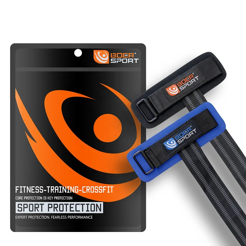 Heavy Duty Gym Training Weight Lifting Strap Wrist Wraps Padded Power Belt