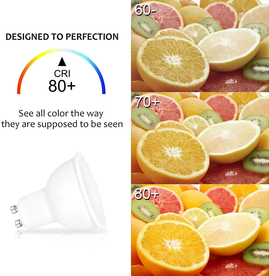 best selling energy saving led light bulb warm white 6w GU10 indoor bulb lamps