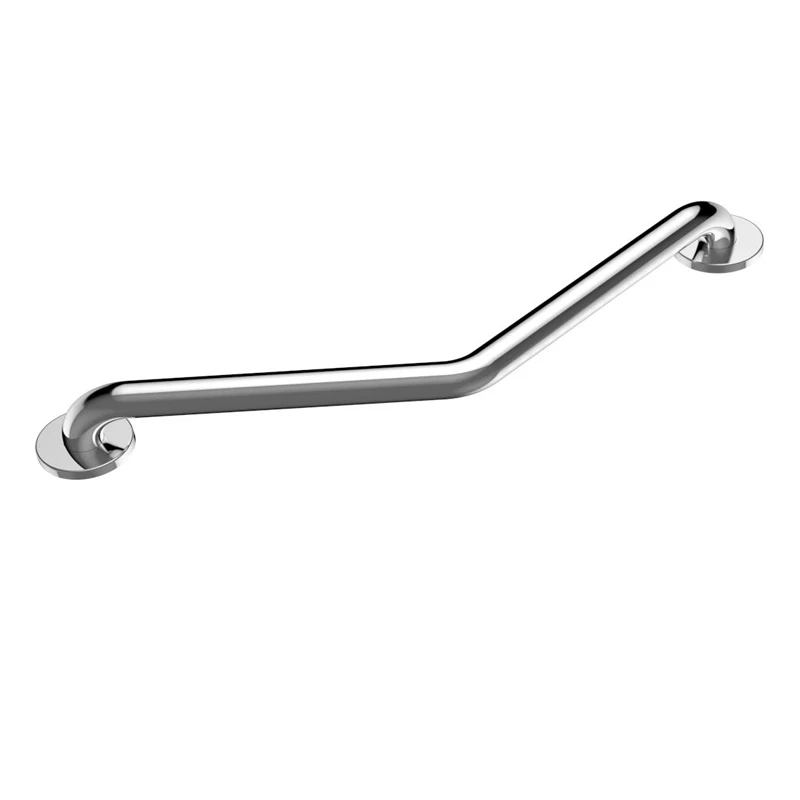 High quality polished suction steel grab bar bathroom safety handle