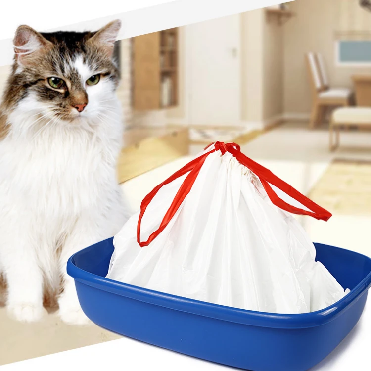 Оптовая продажа, высококачественные прочные герметичные пакеты для кошачьего туалета