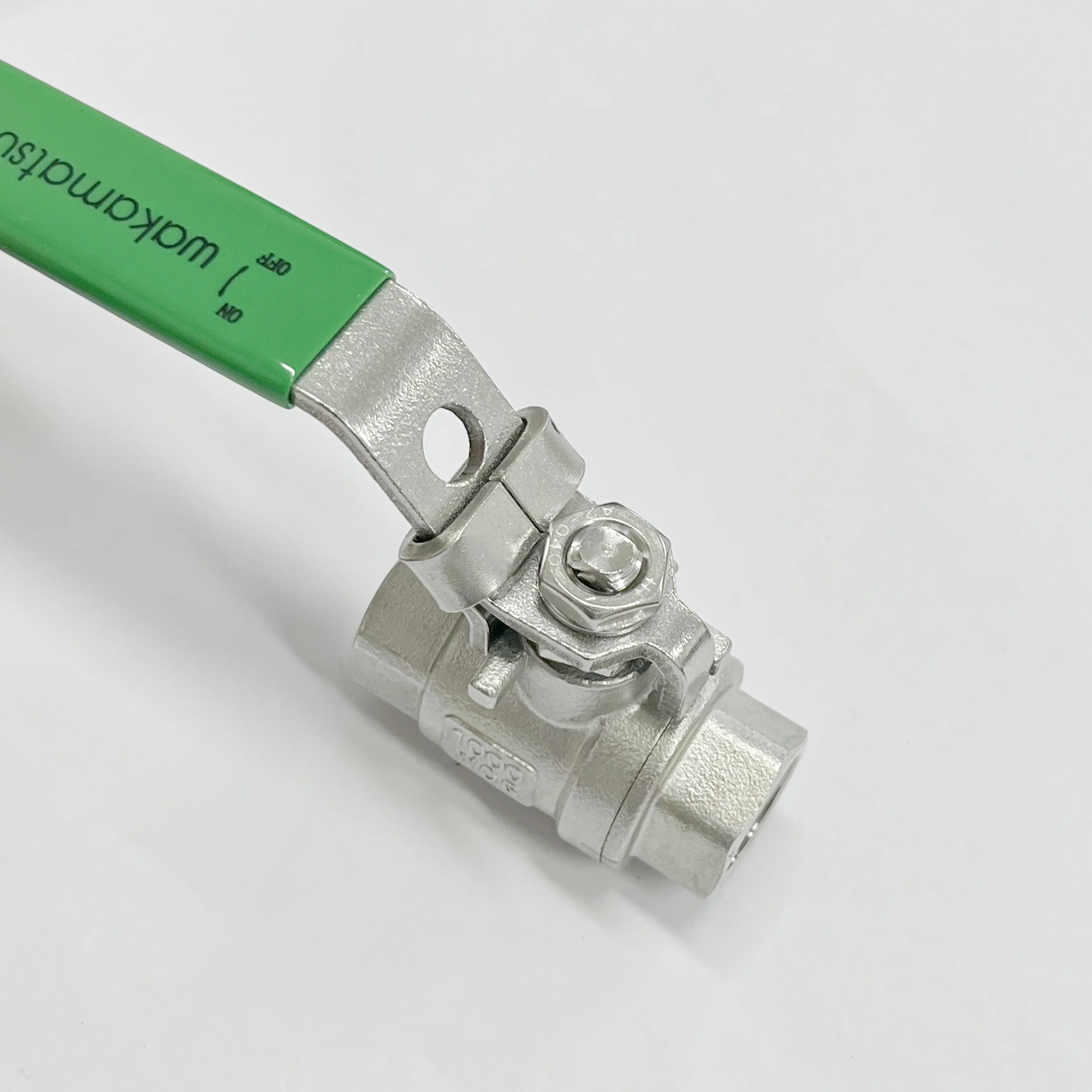 WAKAMASTU 1/4 3/8 NPT BSPT 304 шаровой клапан с резьбой из нержавеющей стали 2 шт. полный порт сверхмощное 1000 устройство блокировки WOG