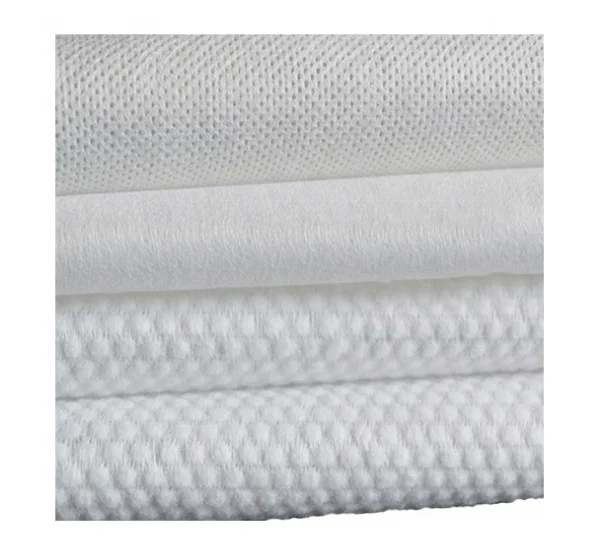 Factory supply best quality white spunlace nonwoven fabric raw materials