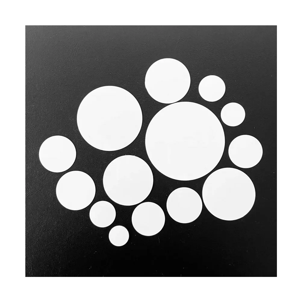 2024 Hot Selling Circle Blanks Sublimation Aluminum Disc Round Jewelry Stamping Blank Necklace Insert Pendant Blank