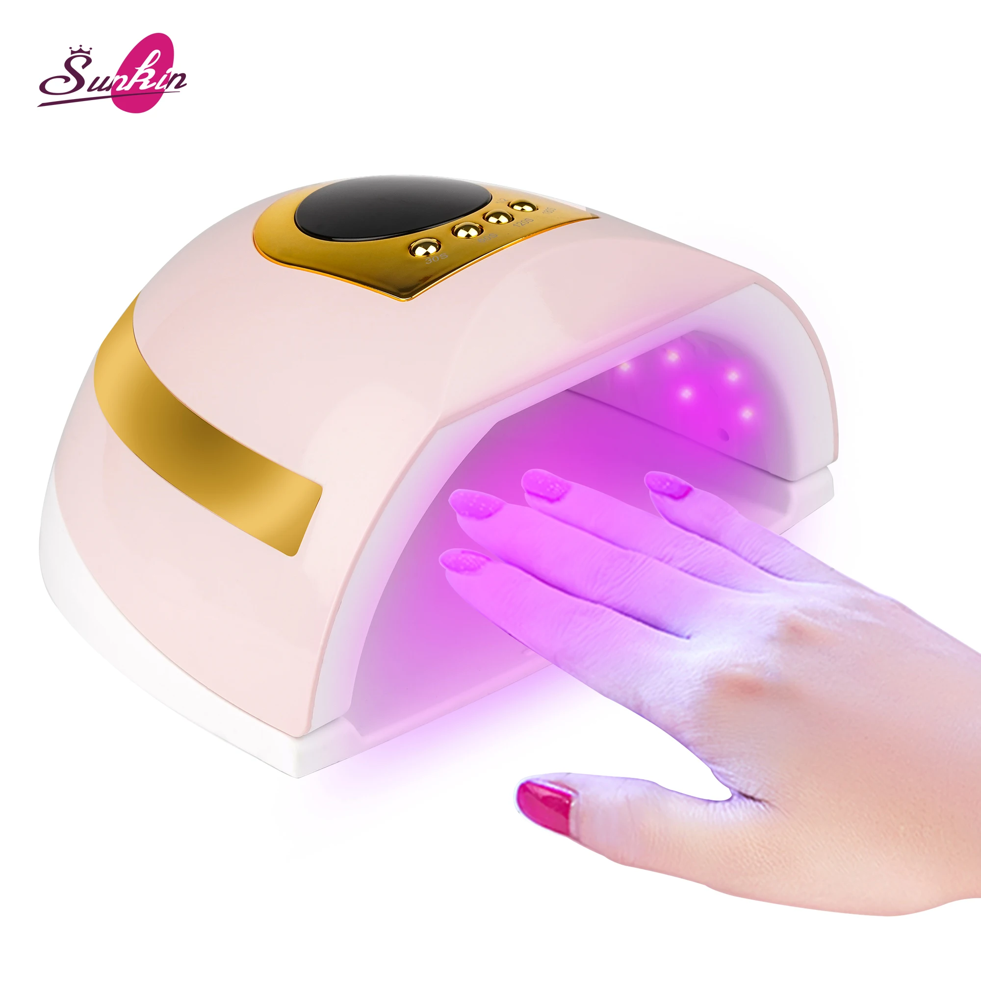 High Quality Curing Nail Equipment Gel uv Lamp Nail Art Machine Salon Manicure LED UV Nail Lamp with Red light and Blue light