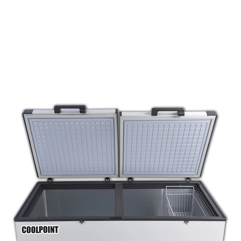 2023 coolpoint DC 508L Solar refrigerator freezer  high-capacity fridge