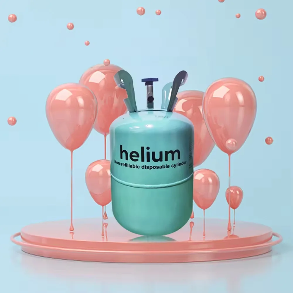 Оптовая продажа одноразовые газовые баллоны Tanque Bombona De Para Globos промышленные гелиогелевые