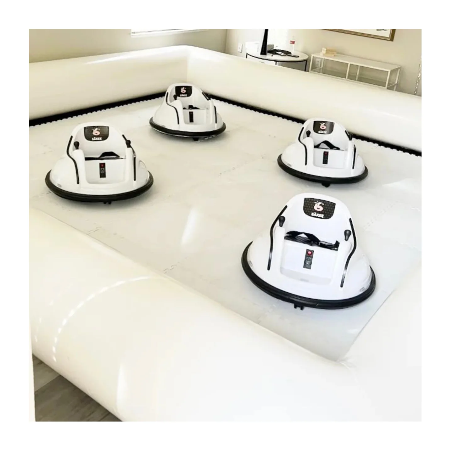 2023 New design bumper cars customized a inflatable perimeter Inflatable bumper car venue Bumper Car Arena