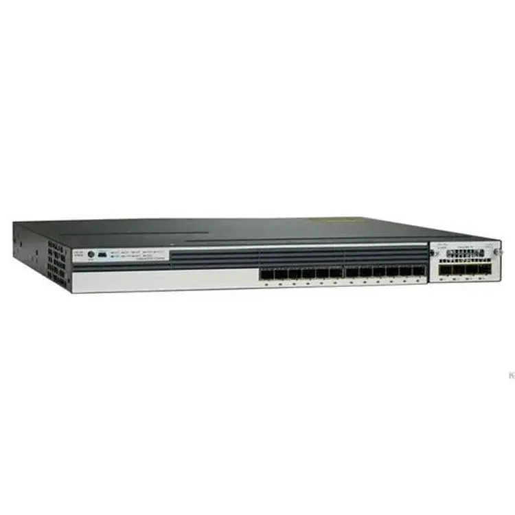 3750X 12 Port GE SFP IP Services 3750-X Switch WS-C3750X-12S-E
