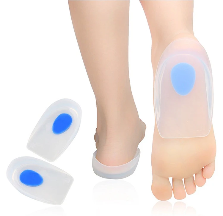 Heel Cup Pads for Bone Spurs Pain Relief Protectors Feet Best Insole Gels Treatment
