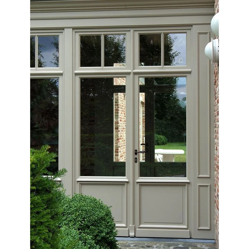 high quality steel Sound Insulationsteel main door window & accessories design double door refrigerator metal exterior doors