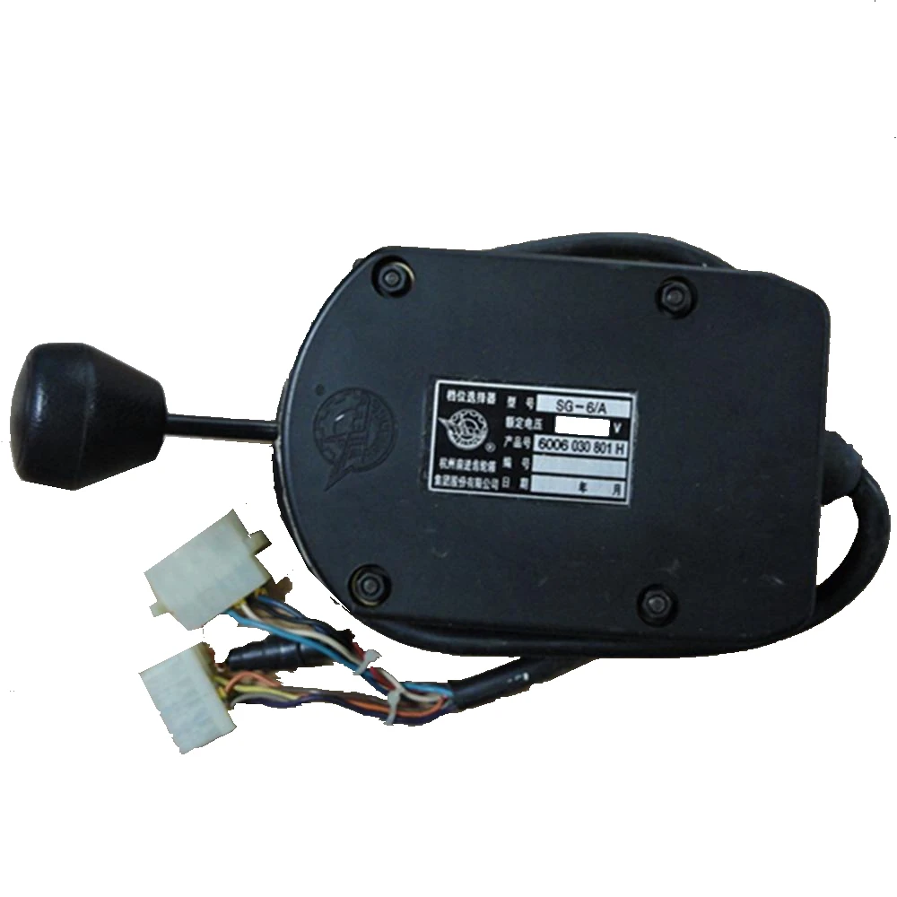 ORIGINAL 6006 030 801H Gear Selector 6006030801H SG-6A 24V for WG180 Transmission Spare Parts