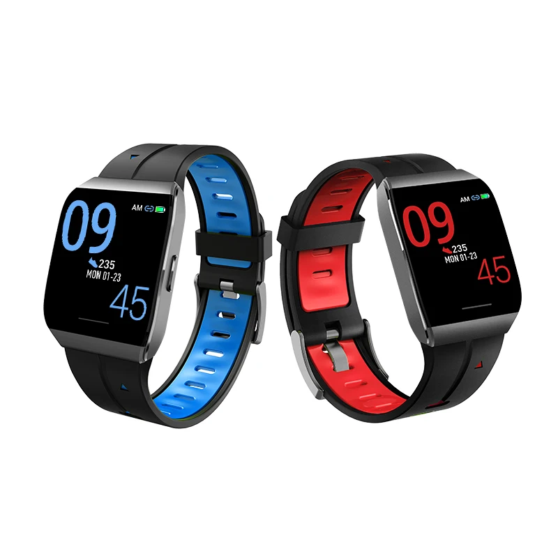 
High Quality Real Time Heart Rate Monitor Waterproof Smart Bracelet Intelligent Wristband Smart Watch With Touch Screen 