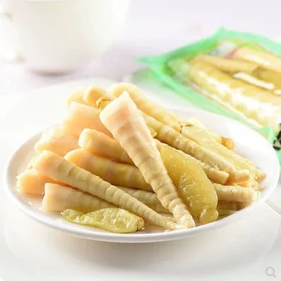 Spicy casual snacks Asian specialty Chinese snack Pickled pepper and bamboo shoot tips 95g