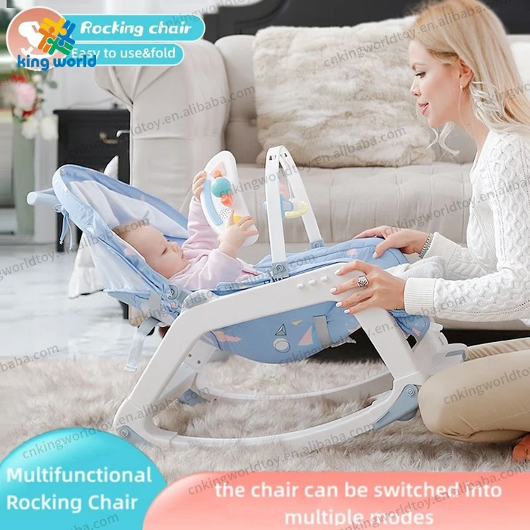 Baby Sleeping Chair Portable 5 in 1 Multi Functional Sleeping Dining Chair Comfortable Seat Baby Rocking Chair Baby Seat Rocking