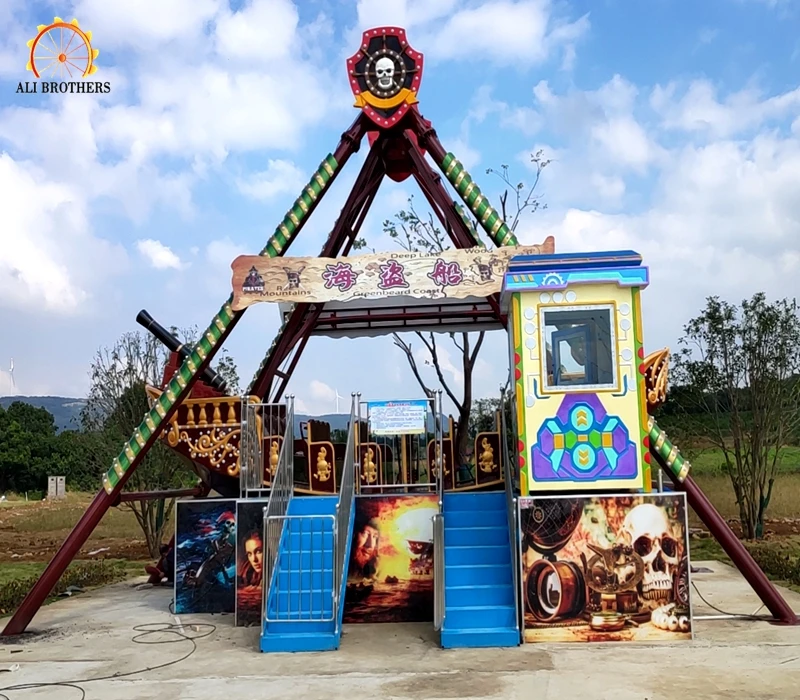 amusement park outdoor 40 seats pirate ship ride for sale