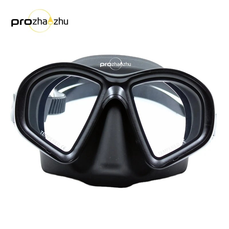 High Quality Camouflage Tempered Low Volume Diving Mask for Freediving Spearfishing