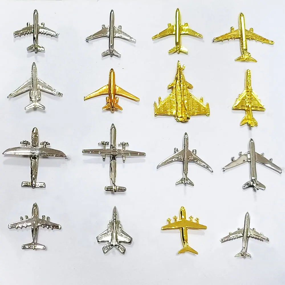 Bulk Custom Pin Badge Soft Hard Enamel Metal Wing Aircraft Lapel Pin