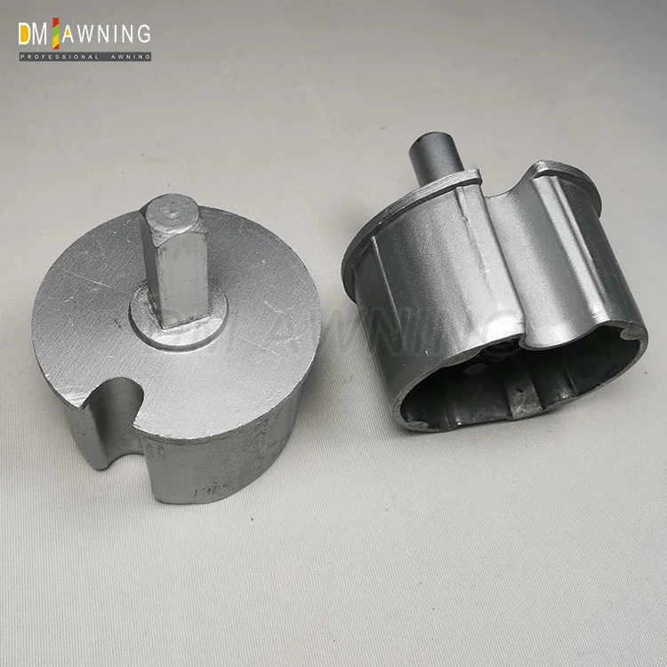 Качественная алюминиевая круглая/квадратная заглушка 78 мм, выдвижные детали для тента