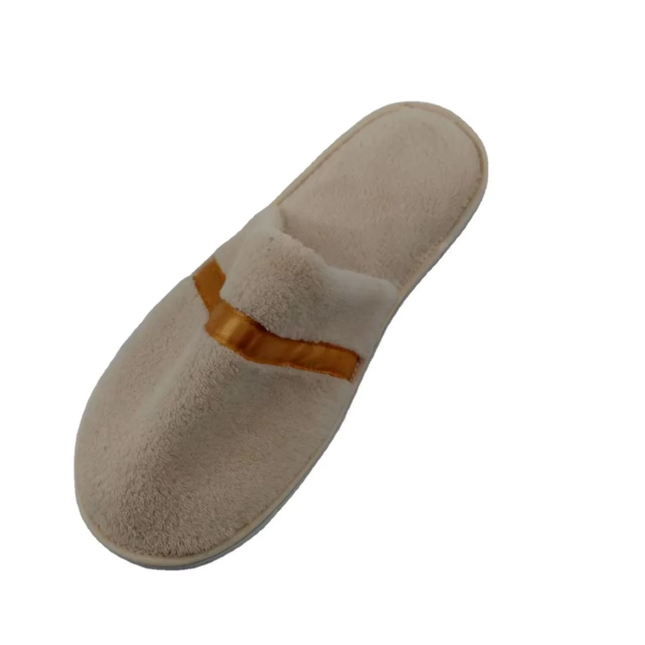 High Quality Soft Coral Fleece Closed Toe Slippers Customer Logo Disposable Hotel Soft Bedroom Warm Slippers Wholesale