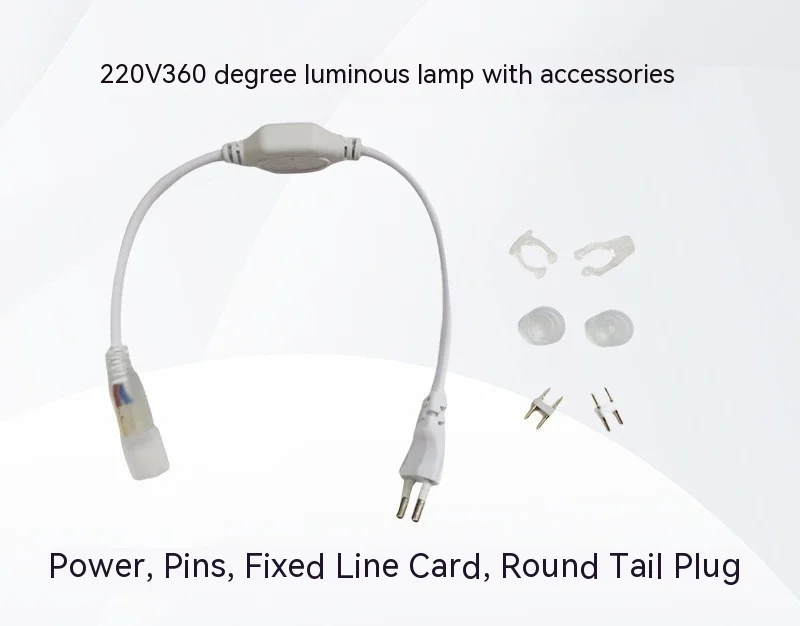 Hot selling ip65 waterproof 360 degrees neon light strip decorative light for indoor and outdoor