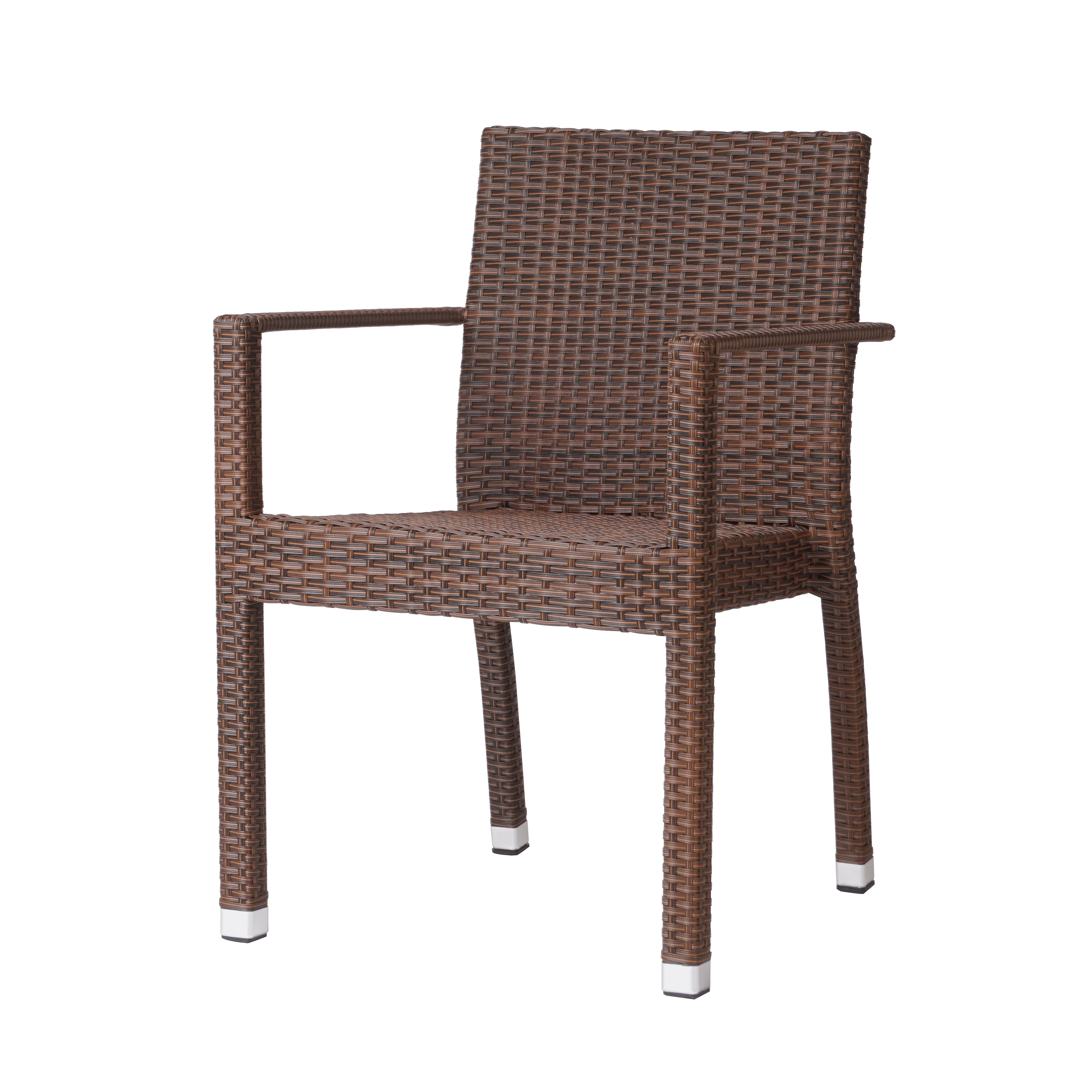 Modern Design Rattan Plastic Chair Outdoor Garden Restaurant Kitchen Home Furniture or Villa Dining Chair