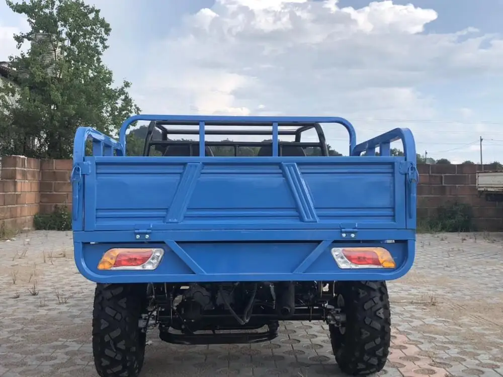 
2019 New Design Durable Off Road Farm 4x4 UTV With Rear Bucket 