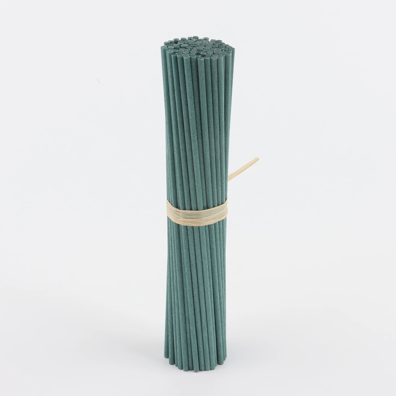 Home Air Freshener Aroma Reed Diffuser Essential Oil Green Fiber Fragrance Reed Diffuser Stick