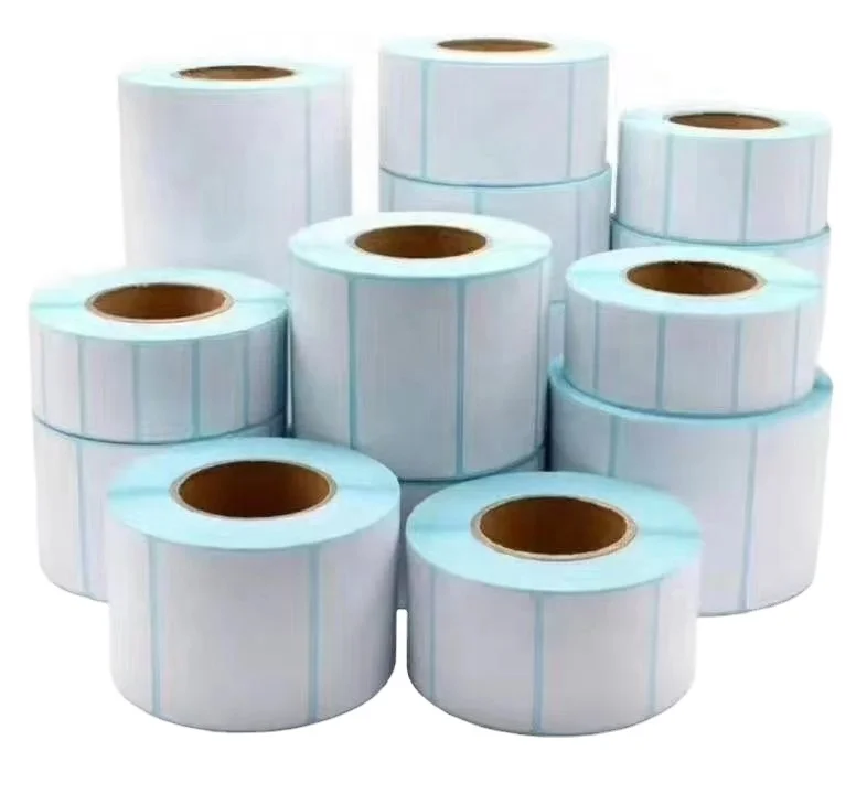 
350 labels 100 x 150 thermal printer compatible self adhesive sticker paper barcode shipping label  (1600241142968)