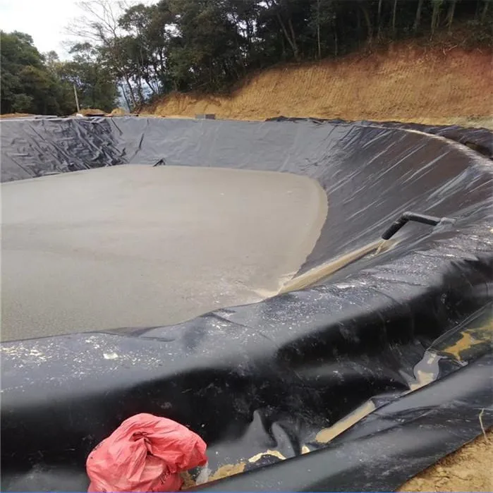 Plastic Membrane Hdpe Geomembrane Waterproofing 1mm 2mm Virgin Material