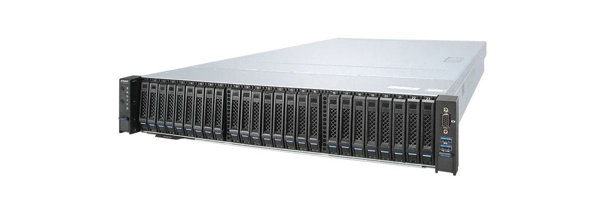Сервер INSPUR NF5280M5 4*3 5 дюйма серебристый корпус Intel Xeon 4210R 32 Гб ТБ SATA 2 * 10GE + GE