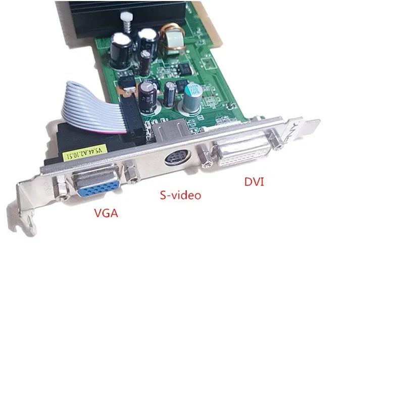 WENJUN Высококачественная оригинальная видеокарта nVIDIA Geforce 6200 256M AGP 8X FX 6200 DDR2 DVI VGA AGP слот графическая карта