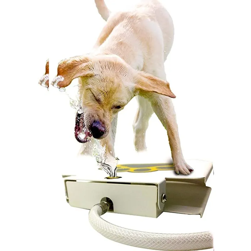 Step On Activated Drinking Water Outdoor Dog Drinking Fountain Cute Dog Drinking Feeder
