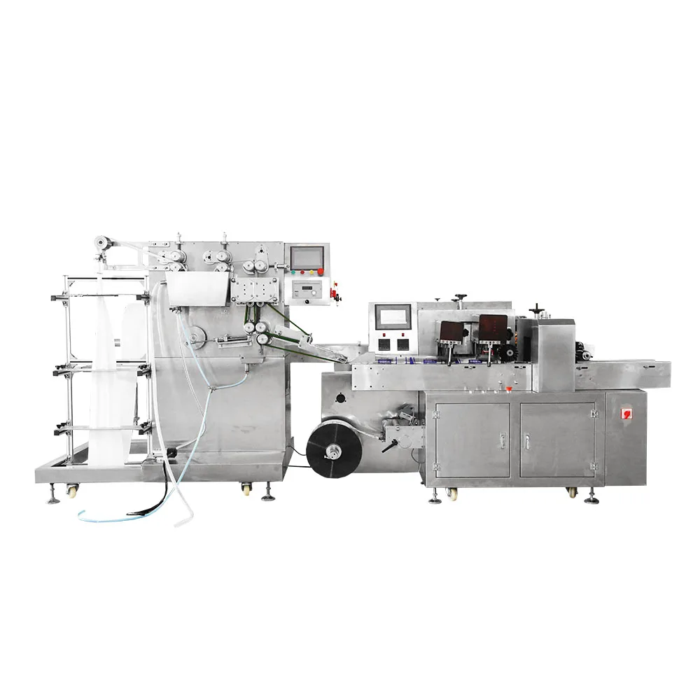 
Automatic Wet Wipes Tissue Folding Packing Machine 