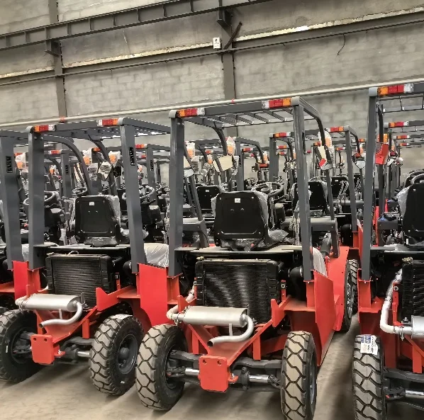 Pangolin Easy Control Sitting Driving Style Four Wheel Electric Truck Counterbalanced Hydraulic Forklift Electric