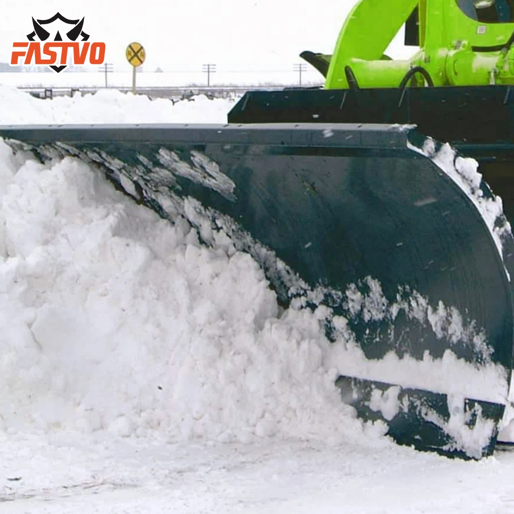 FASTVO 4 Wheeler Skid Steer for Snow Blade