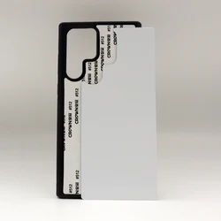 New arrive Soft TPU+PC 2D Blank Sublimation mobile phone case for samsung galaxy S22 ultra with Aluminum sheet