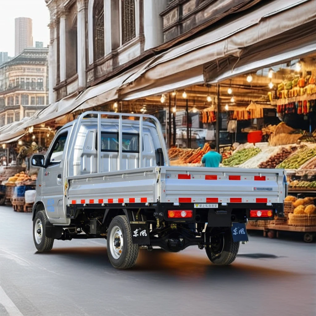 Direct Selling China Brand Dongfeng 1.3L 4x2 Cargo Truck Tuyi T3 2tons 90hp Cheap Small Mini Cargo Light Lorry Truck For Sale