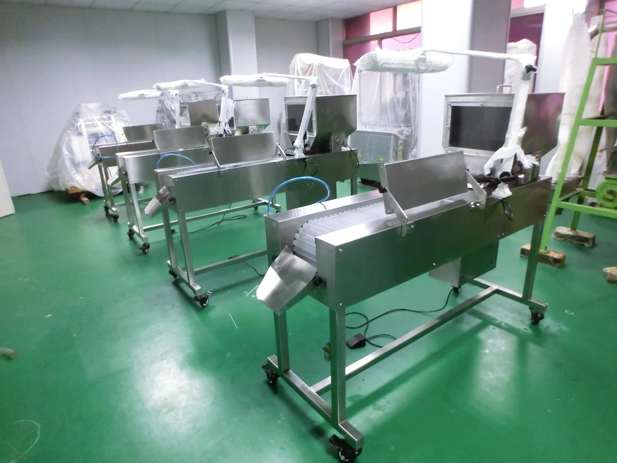 JYG-220 Tablet Capsule Sofe Capsule Pill Visual Defect Conveyor Farmacutical Inspect machine