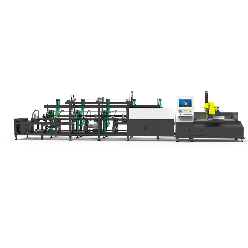 Economical Laser Pipe Cutter 1kw 2kw Small Metal Tube Fiber Laser Cutting Machine automatic laser cutter for sale