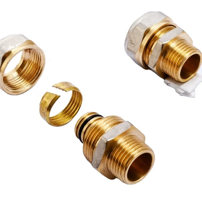 40mm Plumbing Brass Compression Fittings for 5 Layer Pex Al