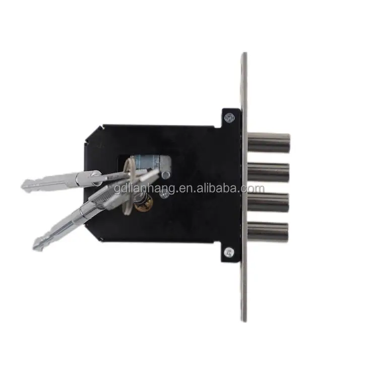 Wholesale Aluminum Sliding Door Lock with Brass Cylinder For Wooden Door Lock