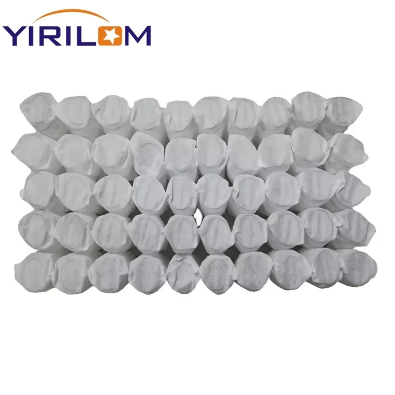 Custom 1.8mm Steel Wire Spring Pocket Used For Sofa Furniture Seat Cushion Pocket Spring