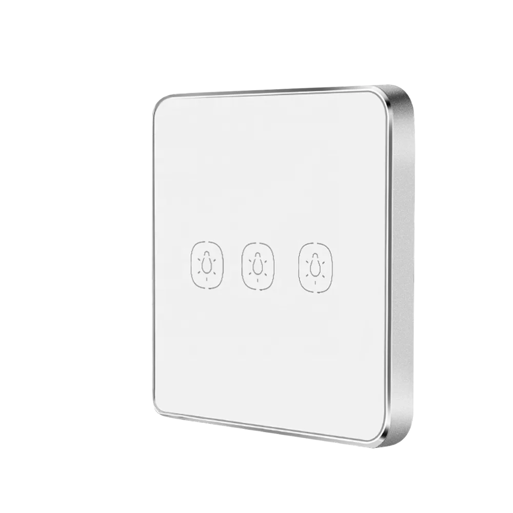 Наклейка с сенсорным выключателем Tuya smart zigbee алюминиевой